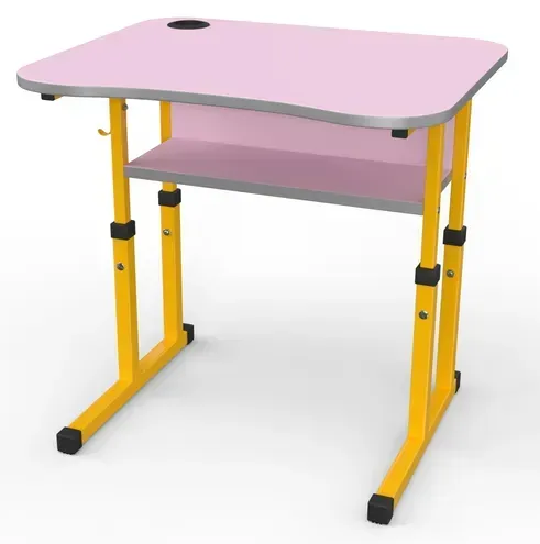 Стіл учнівський одномісний №3-6 без полиці /600х500 МФ Вересень